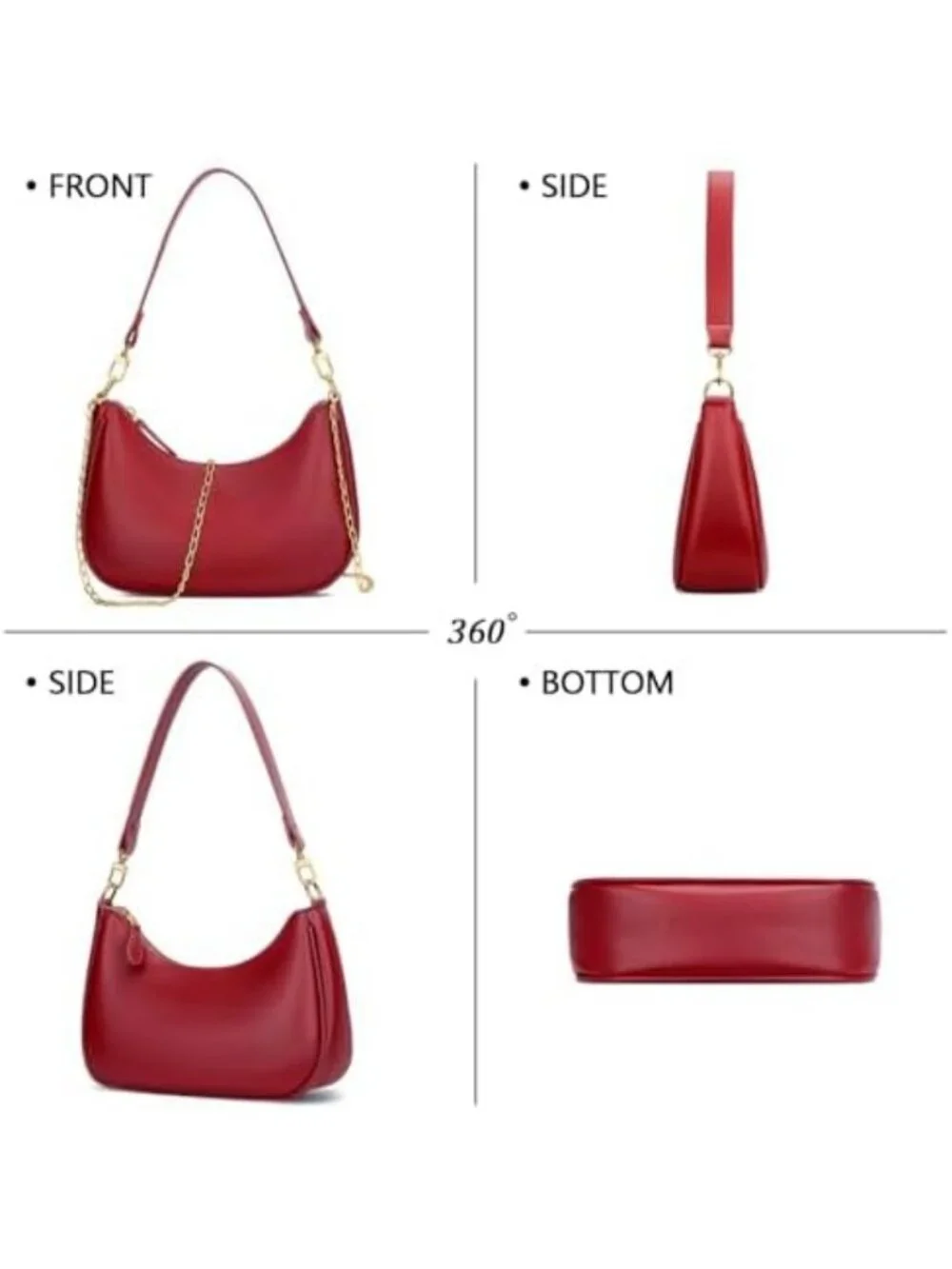 Cute Hobo Shoulder Bag for Women | Stylish Underarm Purse & Handbag